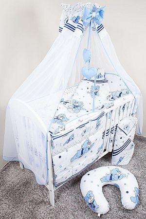 Ágynemű szett - álmodozó - kék 135x100 cm
