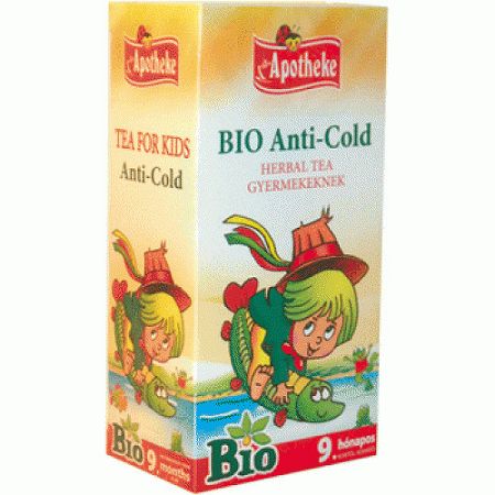 Apotheke bio gyermek tea Anti-cold Herbal, 20x1,5 g
