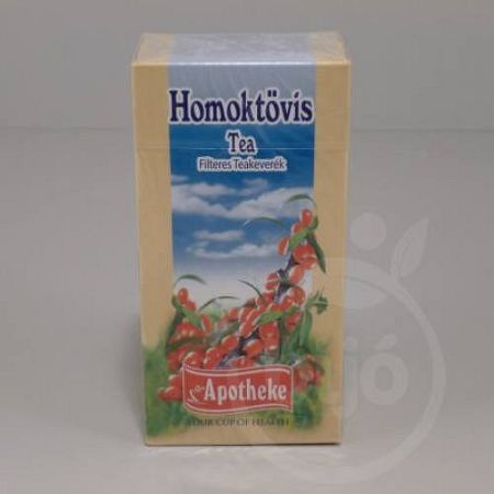 Apotheke homoktövis tea, 20 filter
