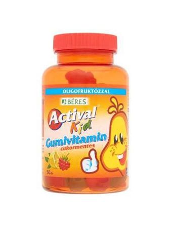 Béres actival kid gumivitamin tabletta, 50 db