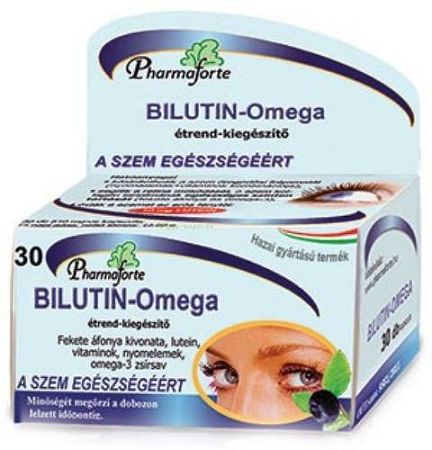 BILUTIN-OMEGA kapszula, 30 db - Az éles látásért