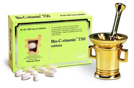 Bio C-vitamin tabletta 750 mg, 30 db