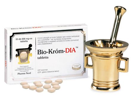 Bio-Króm-DIA tabletta, 30 db
