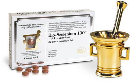 Bio-Szelénium 100 + Cink + vitaminok tabletta, 120 db
