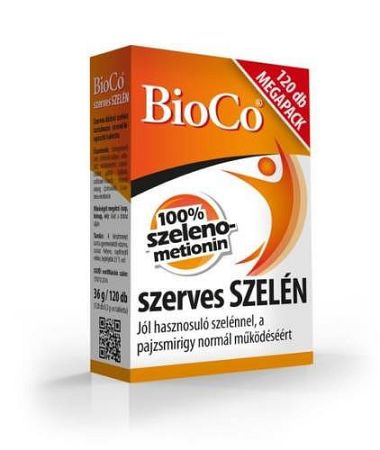 Bioco szerves szelén tabletta 120 db
