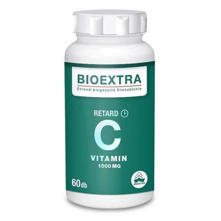 Bioextra C-vitamin 1000mg Retard étrendkieg Filmtabletta, 60 db