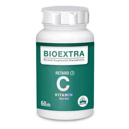 Bioextra C-vitamin 500mg Retard étrendkieg Filmtabletta, 60 db
