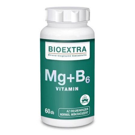 Bioextra Mg+b6 étrendkiegészítő Filmtabletta, 60 db