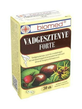 Biomed Vadgesztenye Forte Kapszula, 30 db