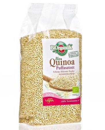 BiOrganik bio puffasztott quinoa, 200 g
