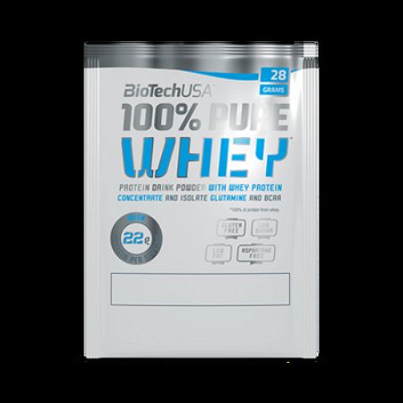 BioTech 100% Pure Whey, 28 g - Karamell-Cappuccino íz