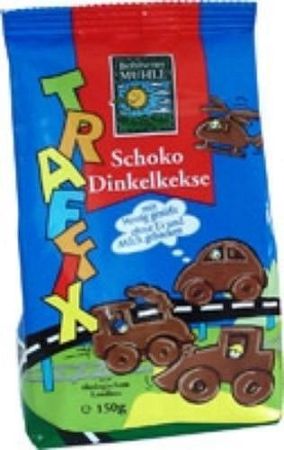 Bohlsener bio Traffix csokis tönkölykeksz gyermekeknek 150 g