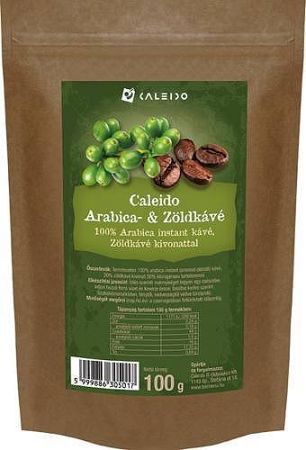 Caleido Arabica- és Zöldkávé, 100 g