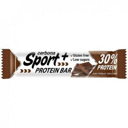 Cerbona Sport+ Protein Szelet Dupla Csokis 50 g
