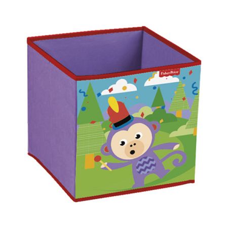 Childrens szövet tárolás box Fisher Price Monkey
