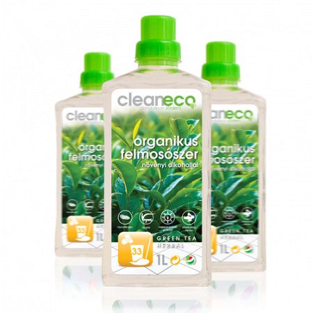 Cleaneco Organikus Felmosószer Green Tea Herbal Illat 1000 ml