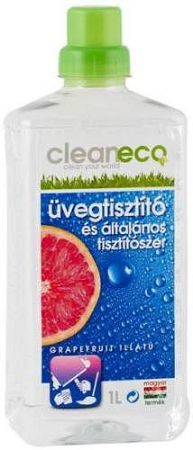 Cleaneco Üvegtisztitó, grapefruit illatú, 1000 ml