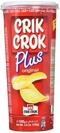 Crick crok sós chips, 100 g