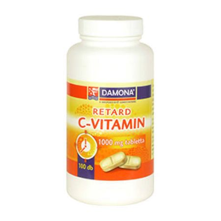 Damona C-vitamin 1000 mg Retard tabletta, 100 db