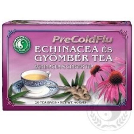 Dr. Chen PreColdFlu Echinacea és gyömbér tea, 20 filter