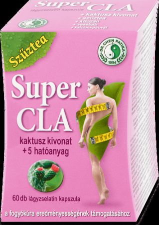 Dr. Chen Szűztea Super CLA (1555 mg x 60 db) kapszula kaktuszkivonattal