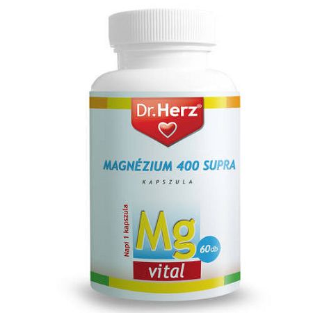 Dr. Herz Magnézium Supra 400 mg kapszula, 60 db