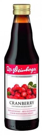 Dr. Steinberger Cranberry / Tőzegáfonyalé, 330 ml