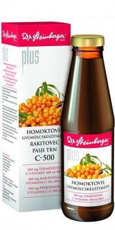 Dr. Steinberger Homoktövis Plus natúr+acerola, 450 ml