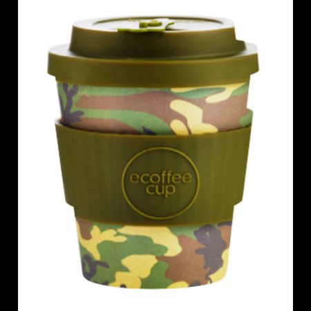 Ecoffee Cup Hordozható Kávéspohár - Mike & Eric, 240 ml