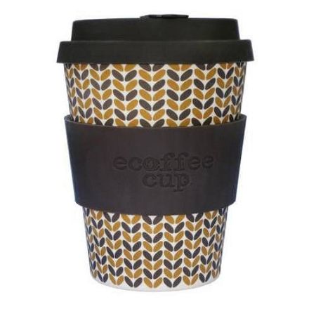 Ecoffee Cup Hordozható Kávéspohár - Threadneedle, 340 ml