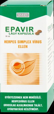 Epavir tabletta herpesz ellen, 30 db