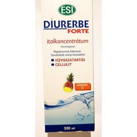 ESI Diurerbe Forte italkoncentrátum, 500 ml - Ananász íz