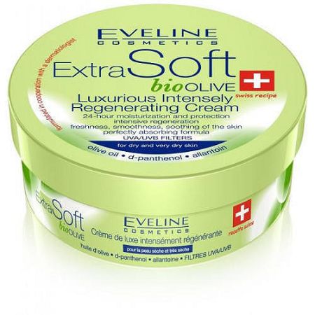 Eveline extra soft olíva luxus krém, 200 ml