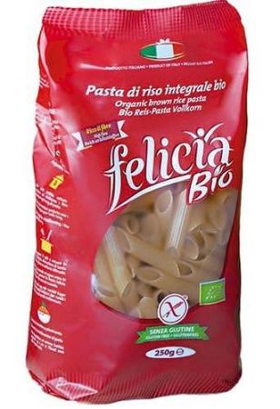 Felicia Bio gluténmentes Tészta barna rizs penne 250g