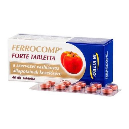Ferrocomp Forte vas tabletta, 40 db