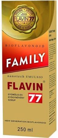 Flavin 77 family szirup, 250 ml