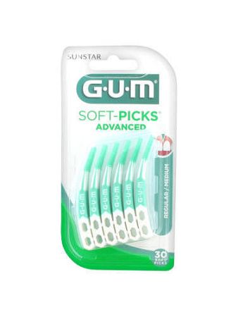 G.u.m soft-picks fogköztisztító advanced, 30 db