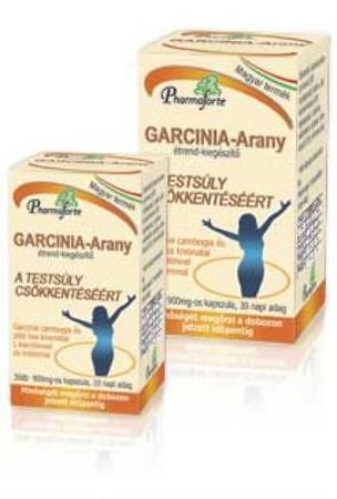 Garcinia-Arany kapszula, 30 db - A testsúly csökkentéséért