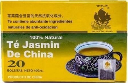 Golden Sail kínai jázmin tea filteres, 40 g