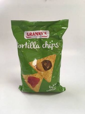 Grannys tortilla chips enyhén sós, 150 g