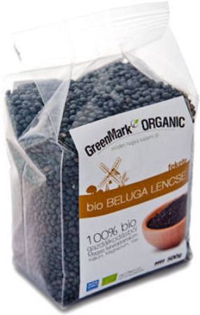 GreenMark bio fekete beluga lencse, 500 g