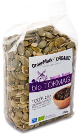 GreenMark hántolt, fényes bio tökmag, 250 g