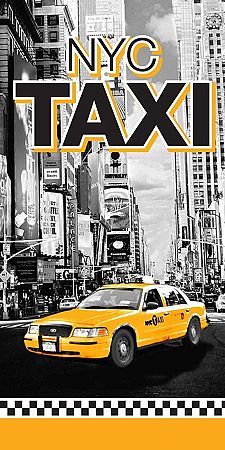 Gyerek törölköző - NYC Taxi