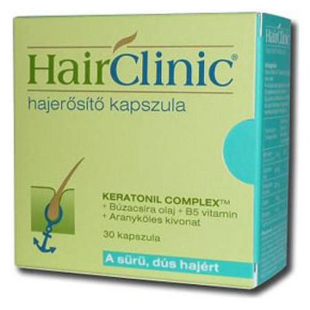 HairClinic hajerősítő kapszula, 30 db