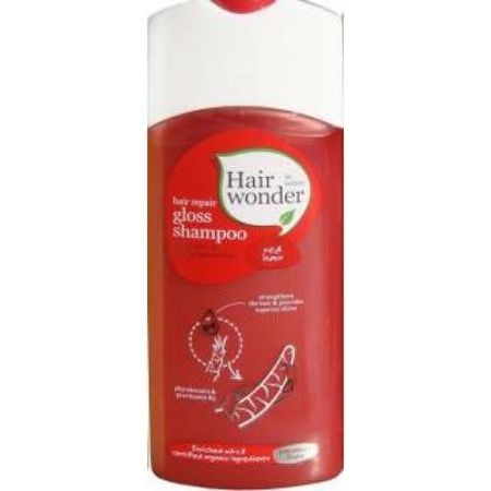Hairwonder regeneráló hajfénysampon vörös, 200 ml