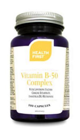 Health First B50 Complex 50-es keverék B vitaminokból, 100 db ka