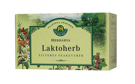 Herbária Laktoherb tejelválasztást segítő teakeverék, 20 filter