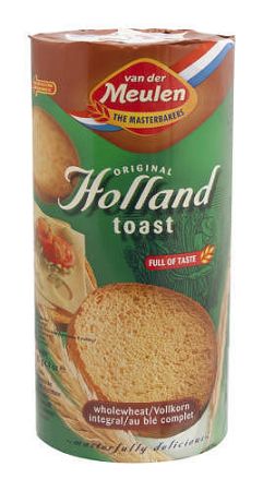 Holland toast kétszersült rozsos, 125 g