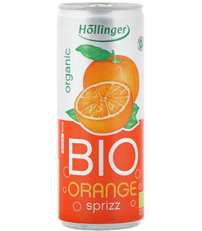 Höllinger szénsavas üdítőital narancs, 250 ml