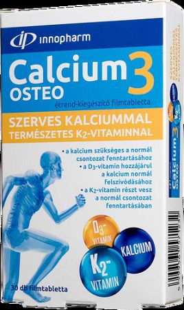 Innopharm calcium 3 osteo filmtabletta, 30 db